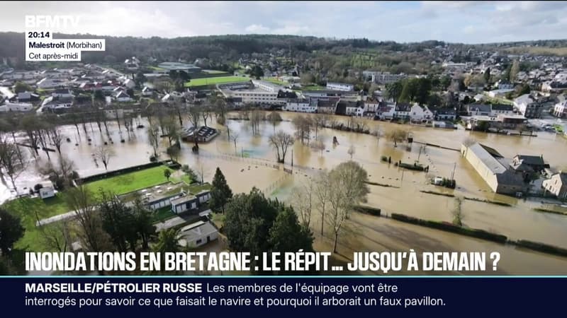 Inondations en Bretagne: les images des dégâts dans la région