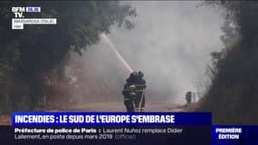 Grèce, Italie, Espagne, Portugal... Le sud de l'Europe ravagé par de violents incendies