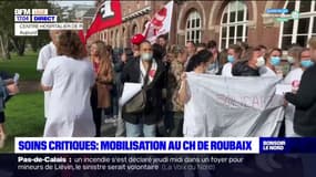 Roubaix: les personnels de l'hôpital en grève