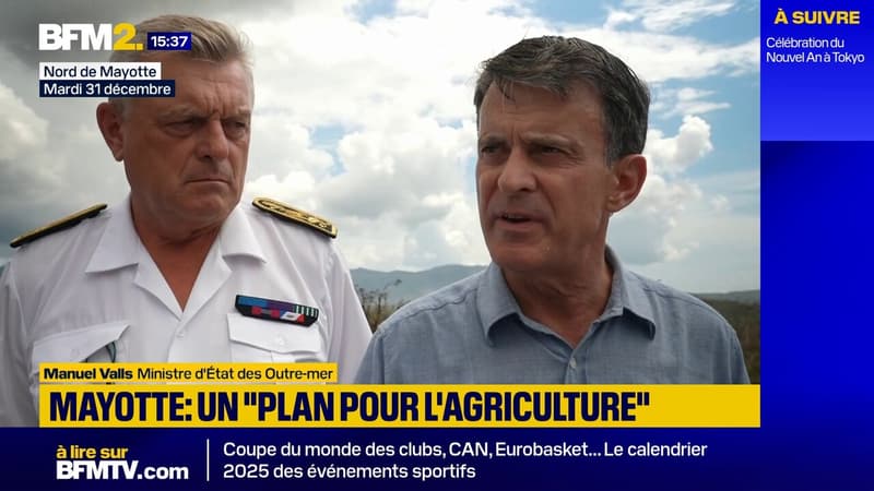 Cyclone Chido: Manuel Valls annonce revenir à Mayotte 