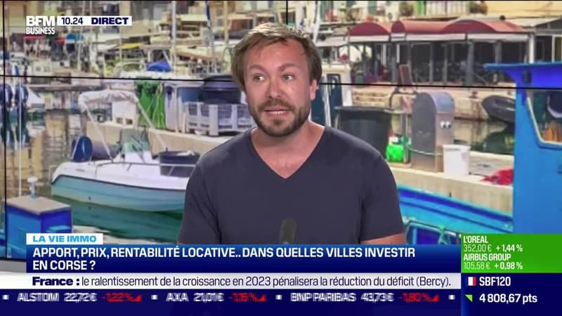 Thierry Vignal (Masteos) : Apport, prix, rentabilité locative, dans quelles villes investir en Corse ? - 22/07