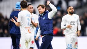 André Villas-Boas au Vélodrome, le 8 février 2020