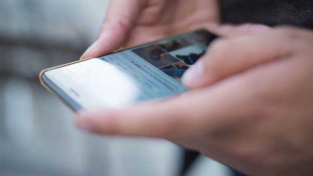 Photo d'illustration de smartphone.