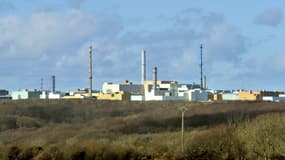 Le site nucléaire de La Hague, en 2009.