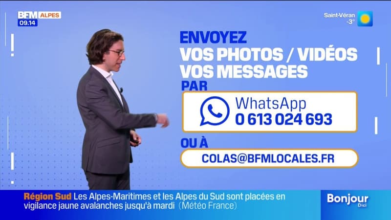 Kalimera (Καλημέρα) - La météo de Colas du lundi 9 février 2026