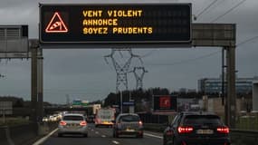 Vent violent (image d'illustration)