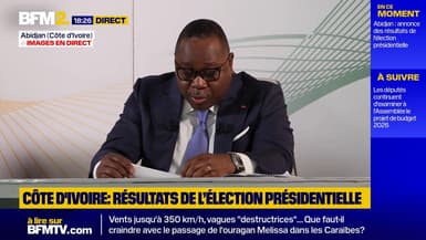 Élections présidentielles en Côte d'Ivoire: Le président Alassane Ouattara "provisoirement" réélu