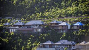 La maison de Johnny Hallyday, à Saint-Barthélemy