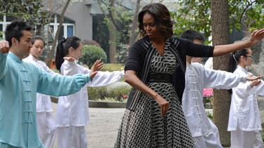 La leçon de tai-chi de Michelle Obama