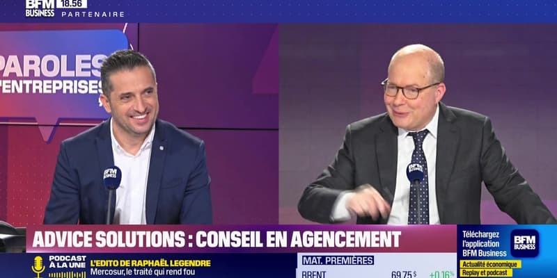 Vincent Beaufils (ADVICE SOLUTIONS) : ADVICE SOLUTIONS, conseil en agencement - 31/01