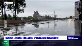 Paris: le quai Giscard d'Estaing inauguré ce mardi