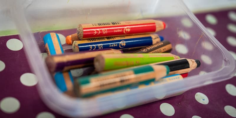 L'école maternelle Saïda, située dans le 15ème arrondissement de Paris, le 25 avril 2024