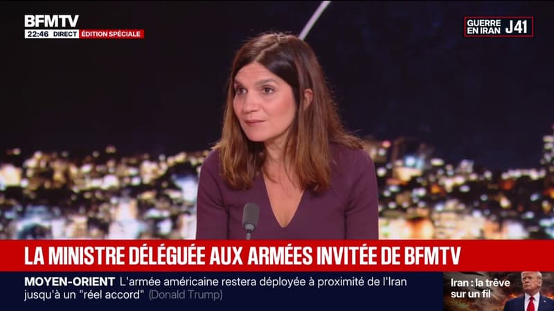 Le temps est venu de travailler très sérieusement à la reprise de la liberté de navigation dans le détroit d'Ormuz, affirme Alice Rufo, ministre déléguée aux Armées