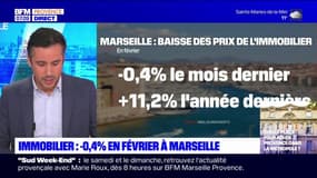 Marseille: les prix de l'immobilier en baisse au mois de février