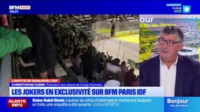 Christophe Cuzin, président des Jokers de Cergy-Pontoise, se réjouit de l'engouement grandissant pour le hockey sur glace et son club