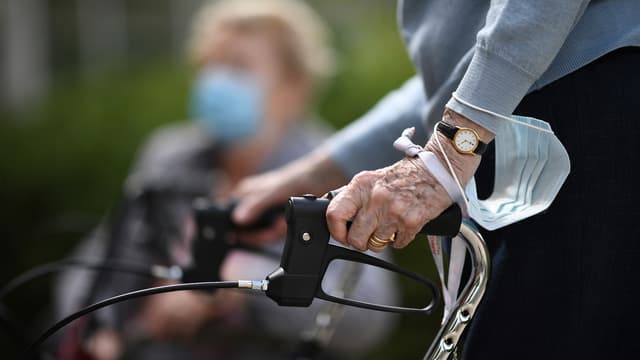 Un Ehpad lors de l'épidémie de coronavirus