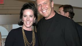 La styliste américaine Kate Spade avec Michael Kors, en 2004.