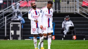 Tolisso contre Rennes le 16/10/2022