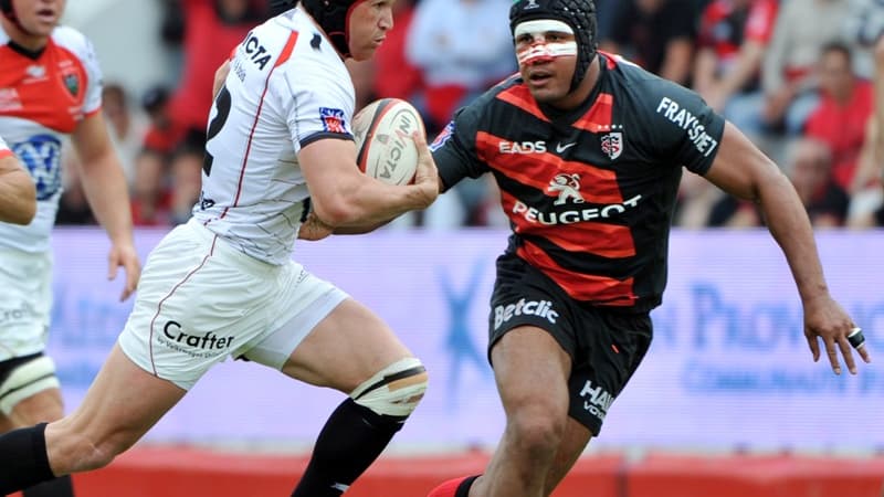 Matt Giteau et Thierry Dusautoir