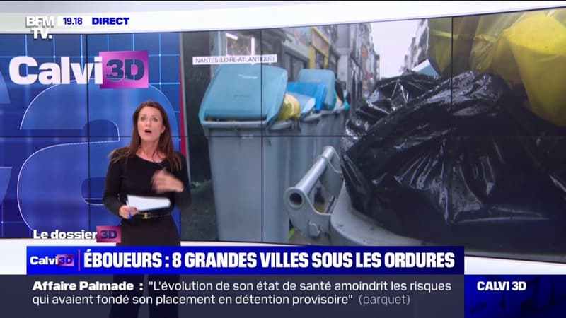 Le Havre, Nice, Montpellier, Nantes, Paris... les principales villes touchées par la grève des éboueurs