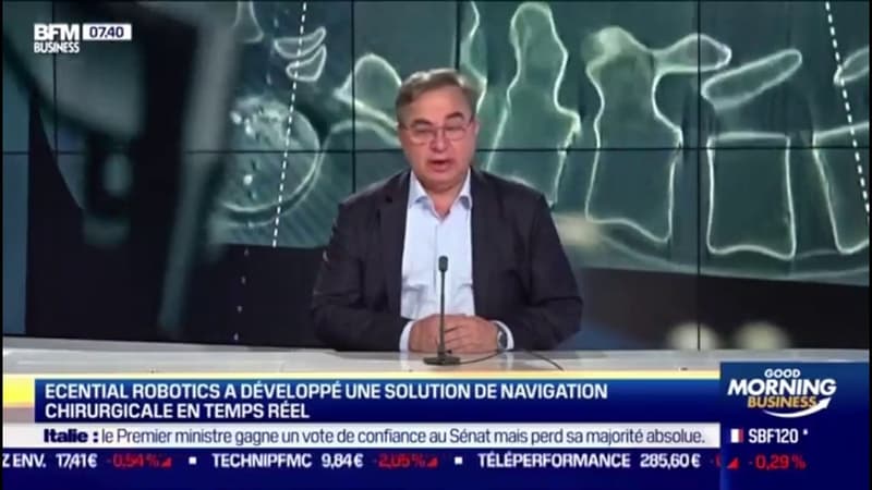 Stéphane Lavallée (eCential Robotics): Grâce à notre système, le chirurgien pourra choisir les meilleurs implants pour son patient 