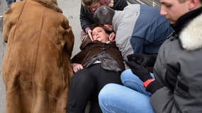 Dimanche dernier, Christine Boutin s'est évanouie après avoir respiré des gaz lacrymogènes lors de la manifestation contre le mariage pour tous à Paris.