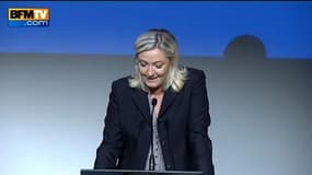 Marine Le Pen: "J'ai fait le choix du courage"