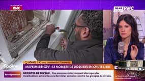 Lionel, auditeur RMC nous apprend qu'il y a beaucoup de demandes pour MaPrimeRénov mais que les délais sont longs