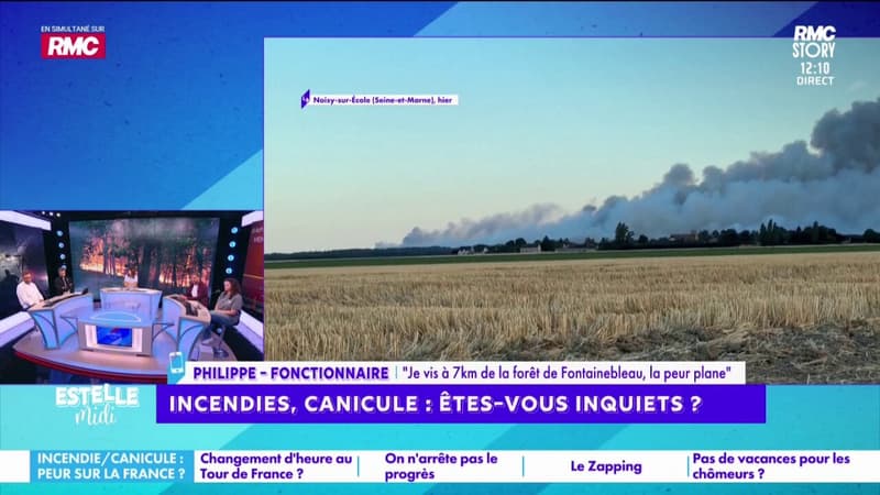 Canicule/Incendies : "Quand les pompiers sont intervenus, c'était déjà catastrophique", raconte Philippe
