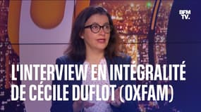  L'interview en intégralité de Cécile Duflot (directrice d'OXFAM France)