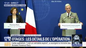 Deux otages français libérés: La conférence de presse de Florence Parly et de François Lecointre