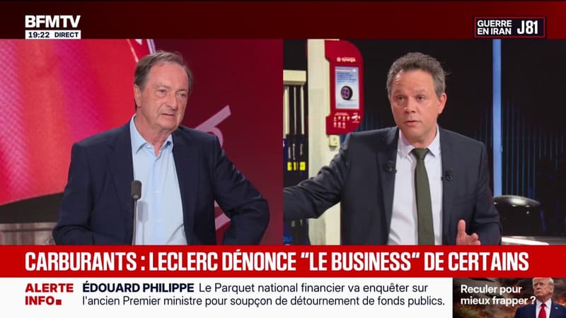 Superprofits liés à la guerre: "C'est immoral", dénonce Michel-Édouard Leclerc