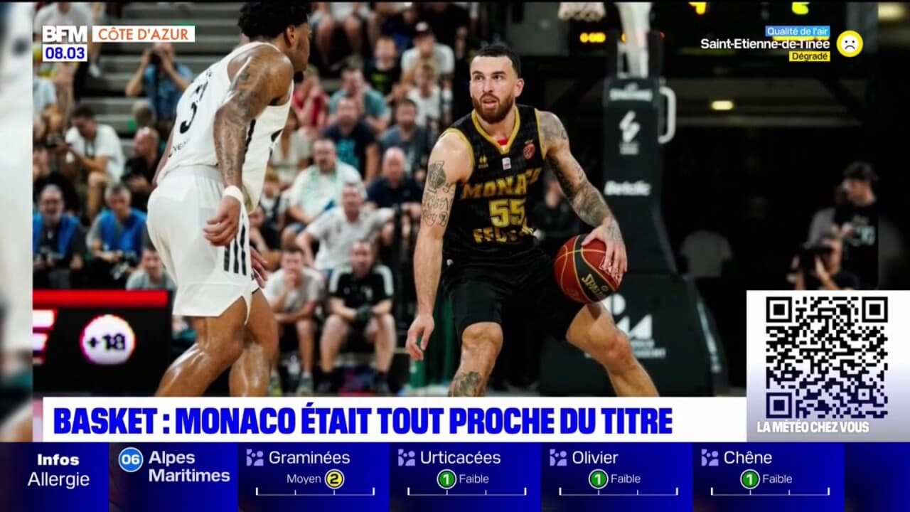 Basket: Monaco échappe De Peu Au Titre De Champion De France Face à L'Asvel