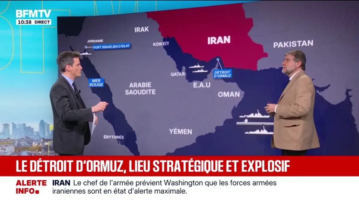 Tensions entre l'Iran et les États-Unis: pourquoi est-ce que le détroit ...