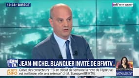 Bac: Jean-Michel Blanquer assure qu'en cas de copie manquante, la note retenue sera celle du contrôle continu