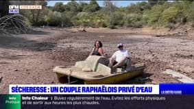 Saint-Raphaël: un couple vivant en autonomie privé d'eau à cause de la sécheresse