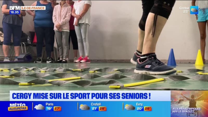 Cergy propose des séances de gym douce pour ses seniors