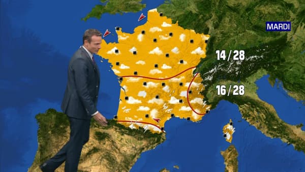 Les prévisions météorologiques du mardi 2 juin 2020. Les prévisions météorologiques du mardi 2 juin 2020.