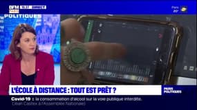 Fermeture des écoles: Laurianne Rossi, députée LaREM des Hauts-de-Seine, estime que les élèves doivent avoir les outils pour travailler à distance 