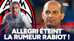OM : "C'est un joueur de Marseille", Allegri écarte la rumeur de Rabiot à l'AC Milan