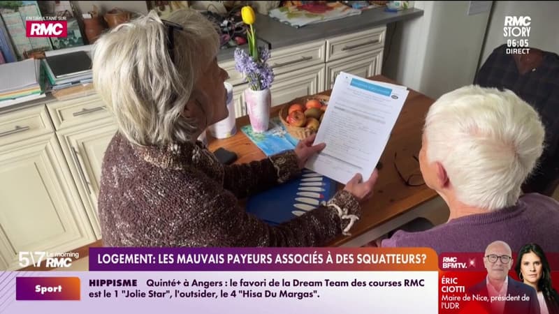 Logement : les mauvais payeurs associés à des squatteurs ?