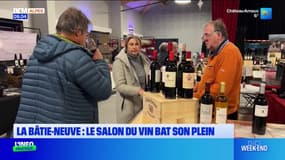 La Bâtie-Neuve: le salon du vin bat son plein
