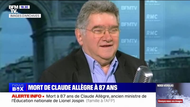 Claude Allègre, ancien ministre et géochimiste, est mort à 87 ans