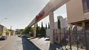 Une violente agression au couteau a eu lieu dans ce supermarché Auchan situé dans le quartier Saint-Loup, 10e arrondissement de Marseille.