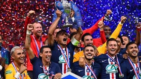 Le PSG, vainqueur de la dernière Coupe de France