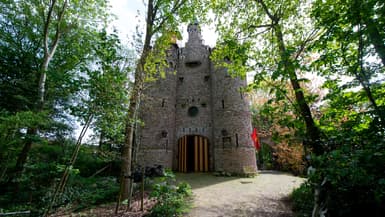 Pays-Bas: "Seigneur Gregorious" a construit un château dans son jardin 