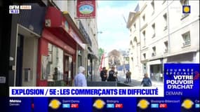 Explosion à Paris: les commerçants du quartier se retrouvent en difficulté