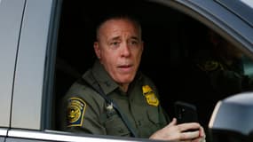 Un agent de la police de l'immigration, ICE, aux Etats-Unis.