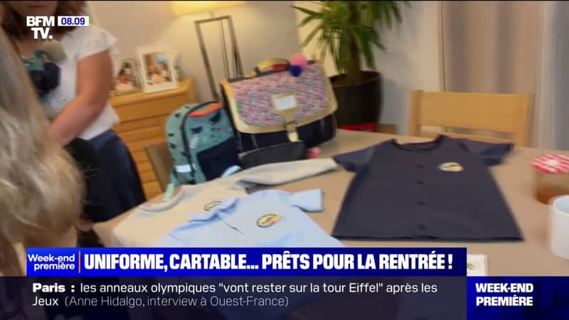 Uniforme, fournitures, cartable...Ces enfants sont prêts pour la rentrée