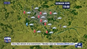 Météo Paris-Ile-de-France du jeudi 24 novembre 2016: Temps très nuageux, quelques gouttes sont à prévoir